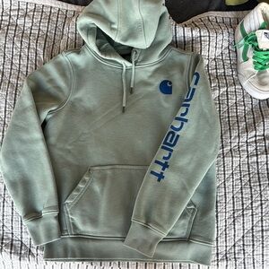 Carhartt Green Sweatshirt Casual Comfort